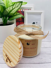 Load image into Gallery viewer, 16 oz. Wood Lid Jar Scented candle