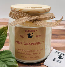 Load image into Gallery viewer, 16 oz. Wood Lid Jar Scented candle