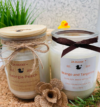 Load image into Gallery viewer, 20 oz. Wood Lid Jar With Wood Wick Candle