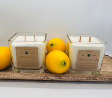 Load image into Gallery viewer, 14 oz. Square Jar 100% Soy Wax Candle