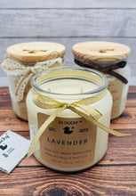 Load image into Gallery viewer, 16 oz. Wood Lid Jar Scented Candle