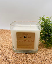 Load image into Gallery viewer, 14 oz. Square Jar 100% Soy Wax Candle