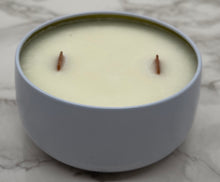 Load image into Gallery viewer, 8 oz. Tin 100% Soy Wax Scented Candle