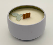 Load image into Gallery viewer, 4 oz. Tin 100% Soy Wax Scented Candle with Deco