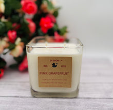 Load image into Gallery viewer, 14 oz. Square Jar 100% Soy Wax Candle
